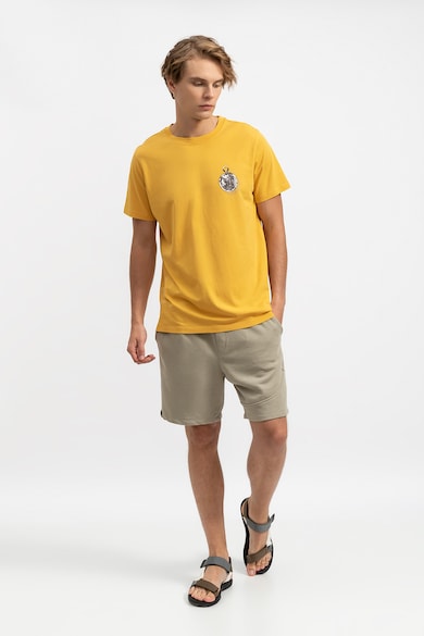 KAFT Унисекс памучна тениска с фигурална щампа Мъже