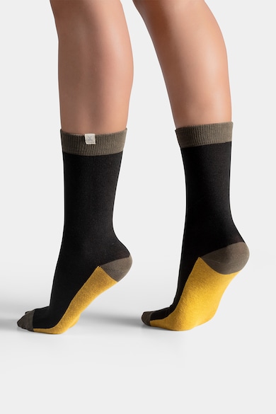 KAFT Uniszex colorblock dizájnos hosszú szárú zokni férfi