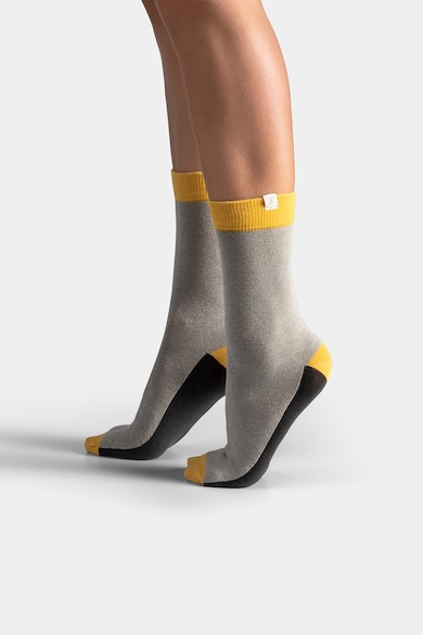 KAFT Унисекс дълги чорапи с цветен блок Жени