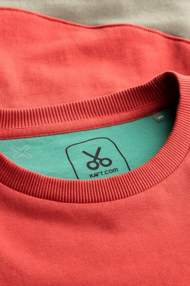 KAFT Uniszex colorblock dizájnos pulóver női