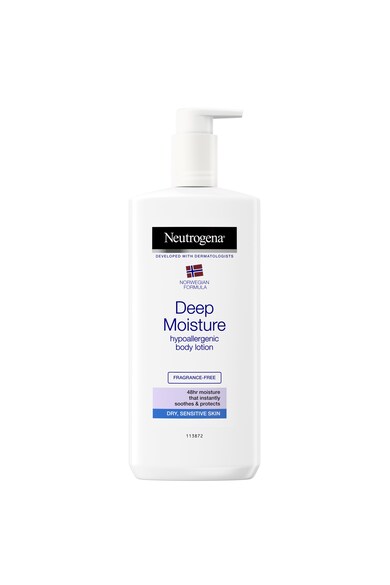 Neutrogena Lotiune de corp  Deep Moisture pentru piele sensibila, 400 ml Femei