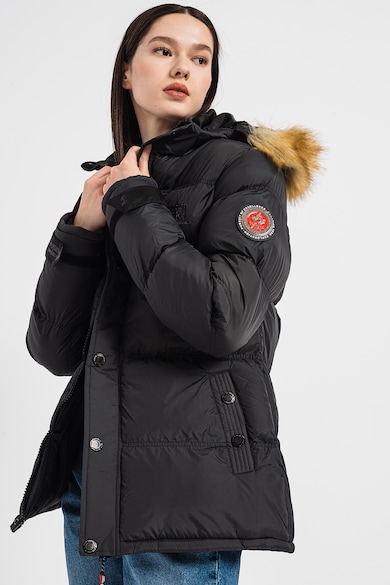 Canadian Peak Bukka télikabát műszőrme szegélyekkel női