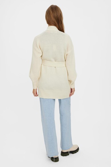 5638698 Cardigan cu cordon in talie Vero Moda (10269245-BIRCH) | Fashion Days