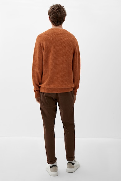 s.Oliver Normál fazonú texturált pulóver férfi