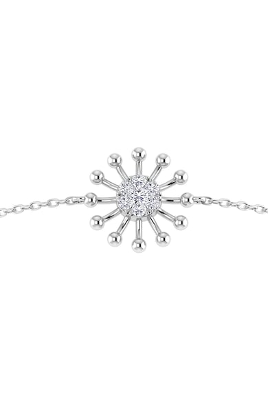 Dhamont Bratara din aur alb de 18K decorata cu diamante Femei