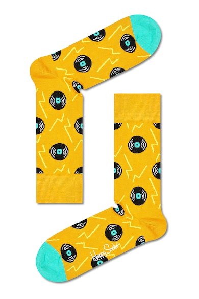 Happy Socks Унисекс чорапи с шарки - 4 чифта Мъже