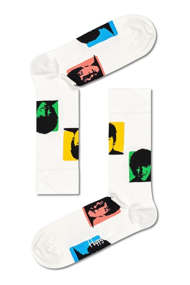 Happy Socks Beatles-mintás zokni szett - 4 pár női