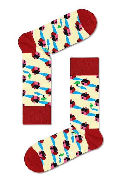 Happy Socks Унисекс чорапи с десен - 7 чифта Жени