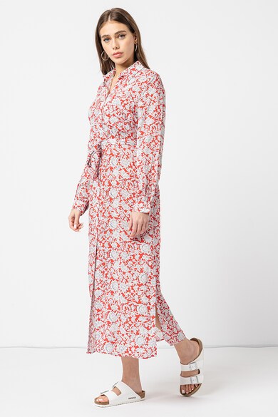 Pepe Jeans London Флорална рокля Perah с връзки Жени