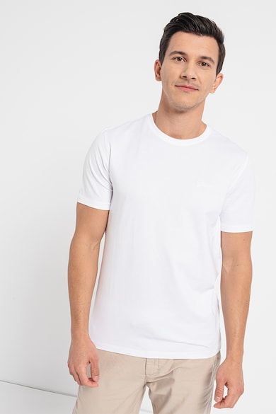 GUESS Тениска по тялото с бродирано лого Мъже
