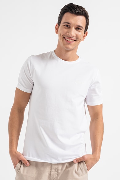 GUESS Тениска по тялото с бродирано лого Мъже