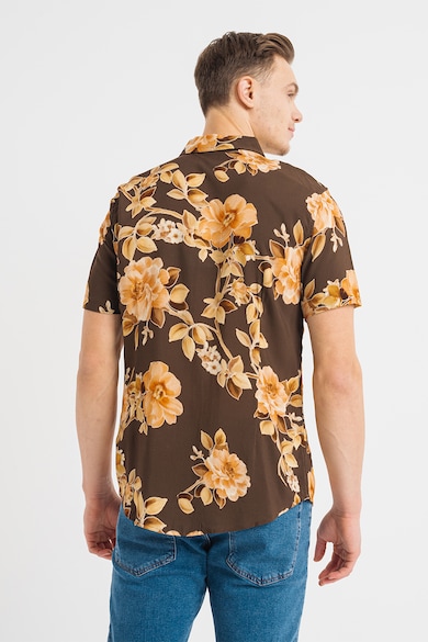 GUESS Флорална риза с къси ръкави Мъже
