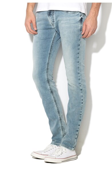 Diesel Сини дънки Jogg Jeans със захабен ефект Мъже