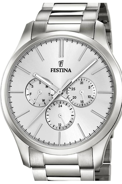 Festina Сребрист часовник Мъже