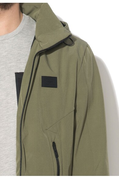 Jack & Jones Jacheta verde oliv cu gluga detasabila Pelle Barbati