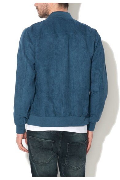 Jack & Jones Jacheta bomber albastru inchis catifelata Barbati