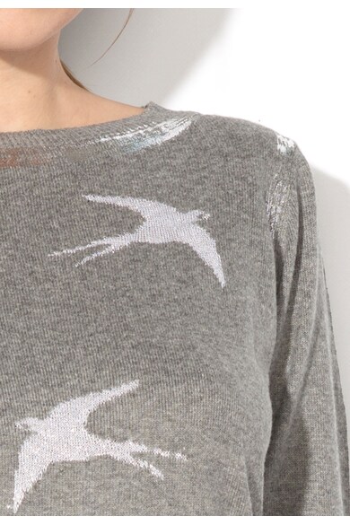 Rinascimento Пуловер с шарка на птици Жени