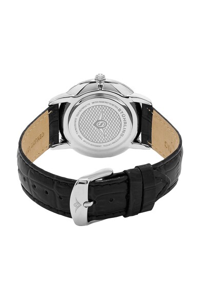 Stuhrling Часовник Ascot в черно и сребристо Мъже