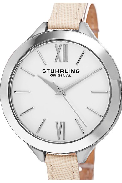 Stuhrling Ceas argintiu cu alb Vogue Femei