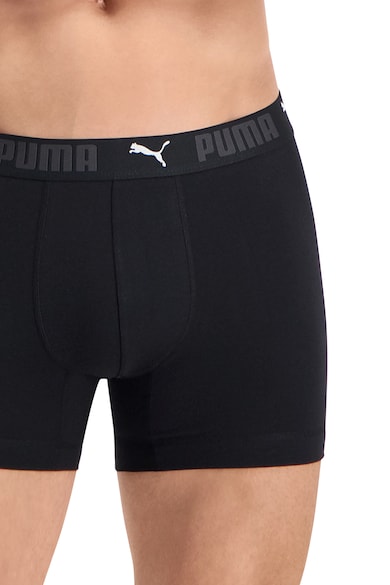 Puma Organikuspamut tartalmú boxer szett logós derékpánttal - 2 db férfi