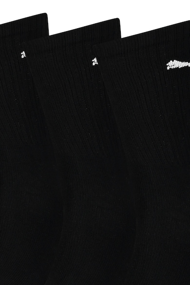 Puma Uniszex hosszú szárú zokni szett hímzett logóval - 3 pár női