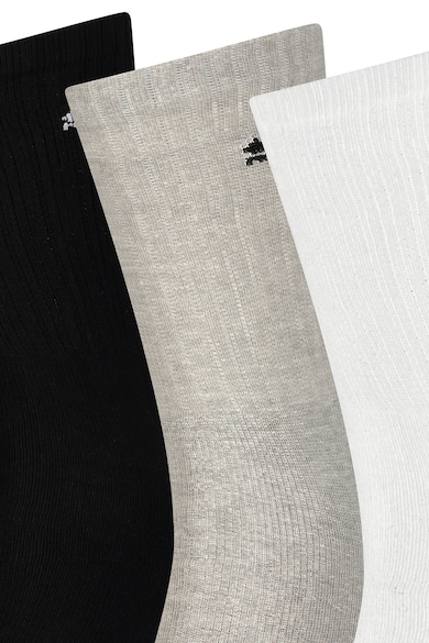 Puma Uniszex hosszú szárú zokni szett hímzett logóval - 3 pár férfi
