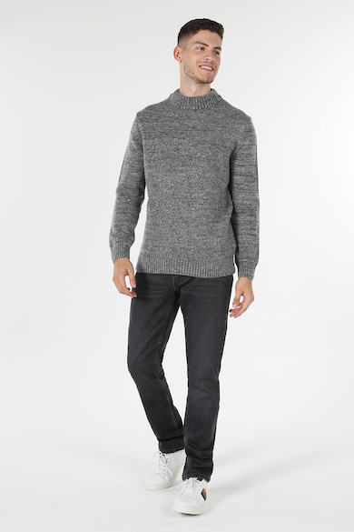 COLIN'S Пуловер с овално деколте и рипсени краища Мъже