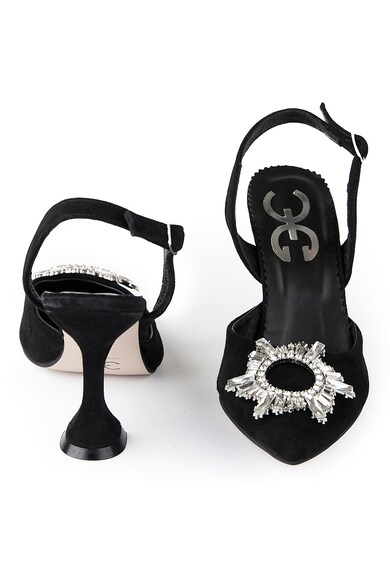 ESSTEFFA Велурени обувки Oxana с декоративни камъни Жени
