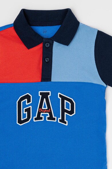 GAP Galléros colorblock dizájnú póló Fiú