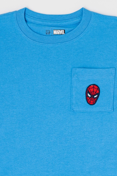GAP Памучна тениска с щампа на Marvel© Момчета