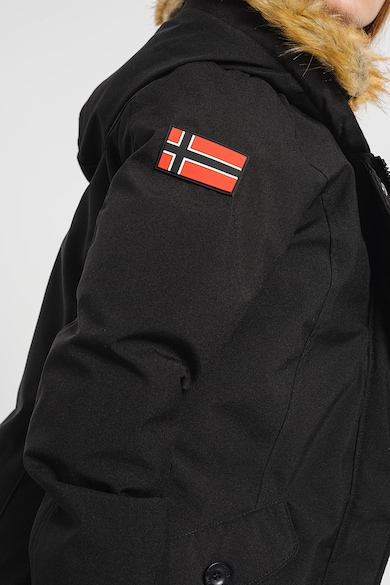 Geo Norway Dinasty bélelt télikabát levehető műszőrme szegéllyel női