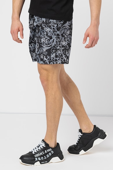 Versace Jeans Couture Húzózsinóros rövidnadrág logómintával férfi