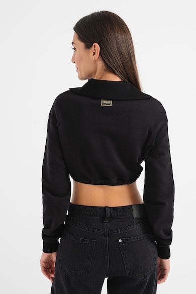 Versace Jeans Couture Crop pulóver kivágással az elején női