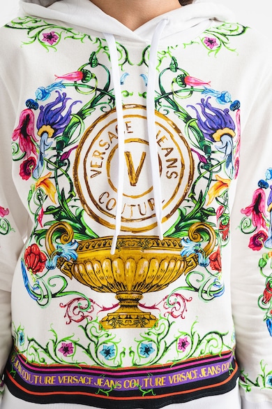 Versace Jeans Couture Десенирано худи с връзки Жени