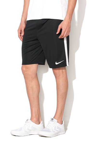 Nike Pantaloni scurti cu segmente de plasa si snur interior, pentru fotbal Barbati