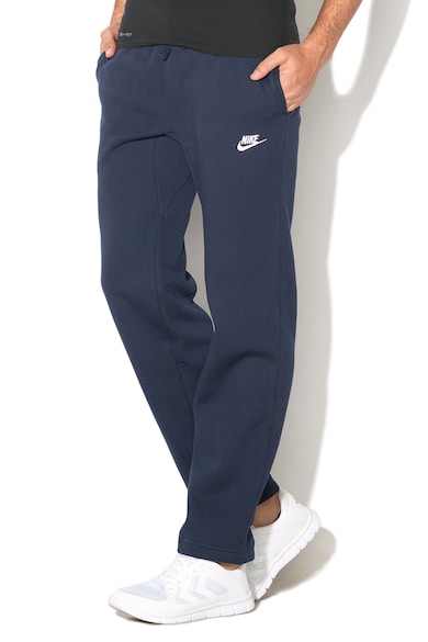 Nike Pantaloni sport regular fit cu captuseala de fleece si snur pentru ajustare Barbati