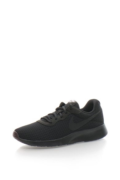 Nike Pantofi sport unisex, cu insertii de plasa Tanjun  black/white Barbati