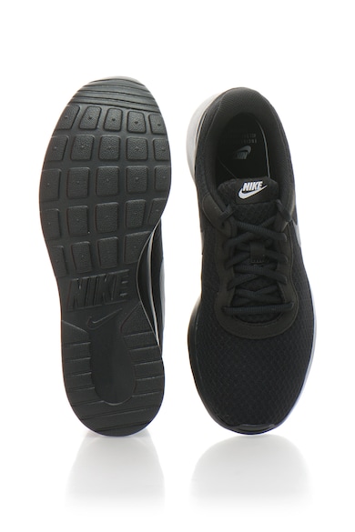 Nike Pantofi sport unisex, cu insertii de plasa Tanjun  black/white Barbati