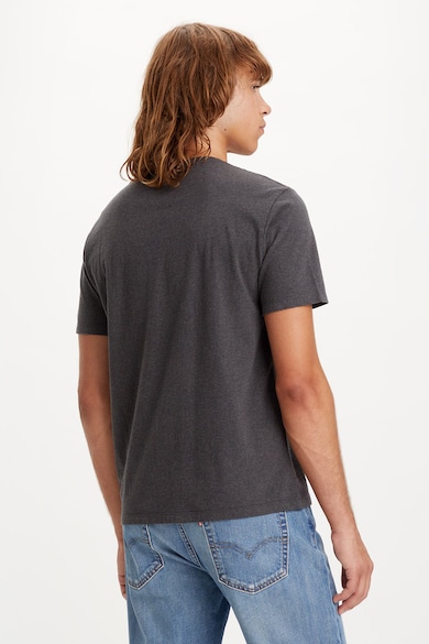 Levi's Памучна тениска с овално деколте и райе Мъже