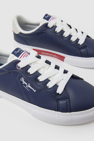 Pepe Jeans London Műbőr és nyersbőr sneaker Fiú