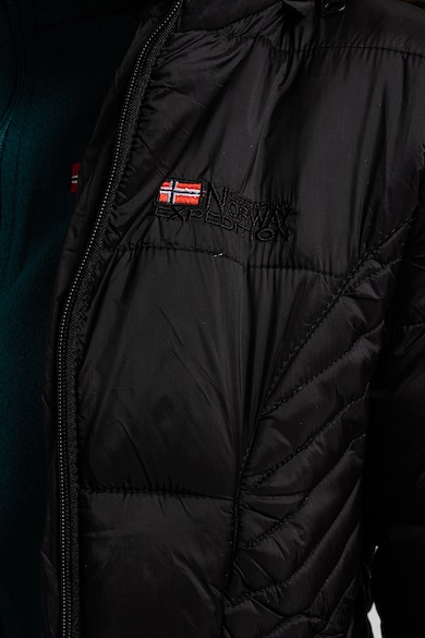 Geographical Norway Abeille bélelt télikabát kapucnival női