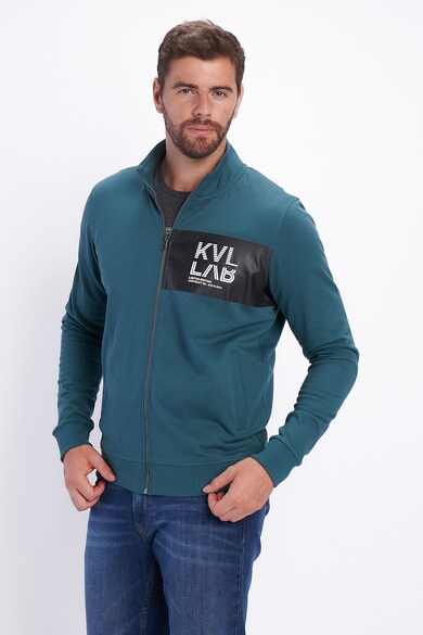 KVL by KENVELO Cipzáros pulóver oldalzsebekkel férfi
