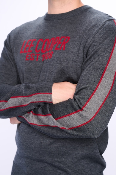 Lee Cooper Pamuttartalmú logós pulóver férfi