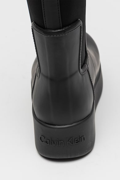 CALVIN KLEIN Térdig érő platform csizma női