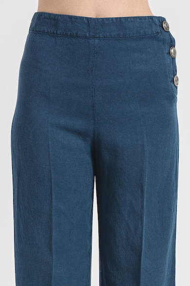 Max&Co Bő szárú magas derekú lentartalmú nadrág női