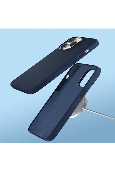 Devia Husa de protectie  Nature Series Silicone Magnetic pentru iPhone 14, Navy Blue Femei