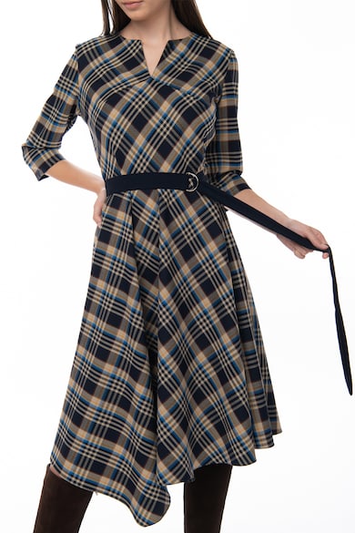 Couture de Marie Карирана рокля Bonnie с вълна Жени