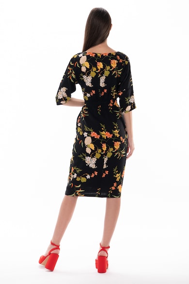 Couture de Marie Вталена рокля Lise с флорална щампа Жени