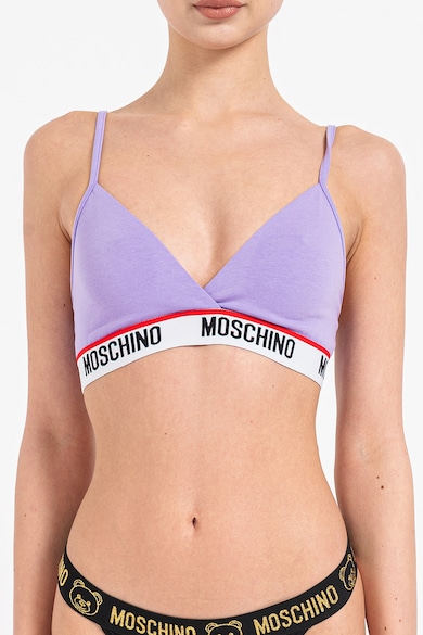Moschino Триъгълен сутиен с лого Жени