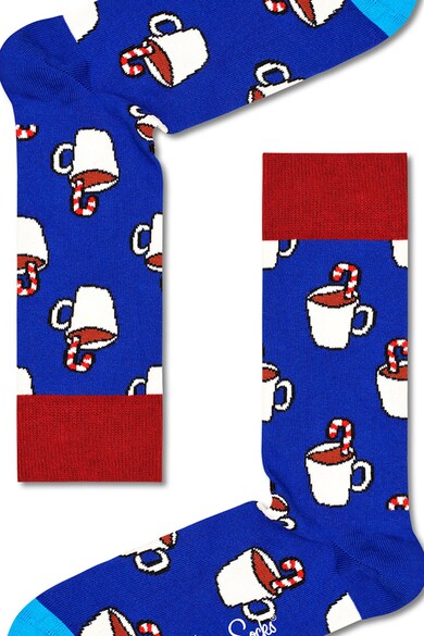 Happy Socks Унисекс подаръчен коледен комплект чорапи - 2 чорапи Мъже